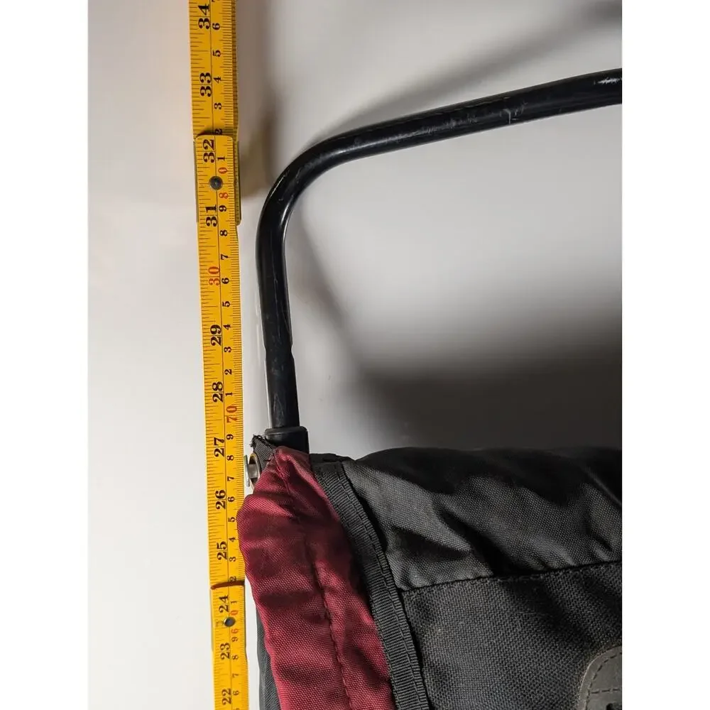 Kelty Trekker 4300 External Frame Hiking Backpack Size 3 Red Black Camping Pack